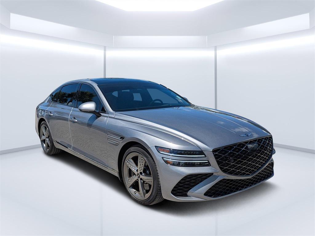 used 2025 Genesis G80 car, priced at $57,891
