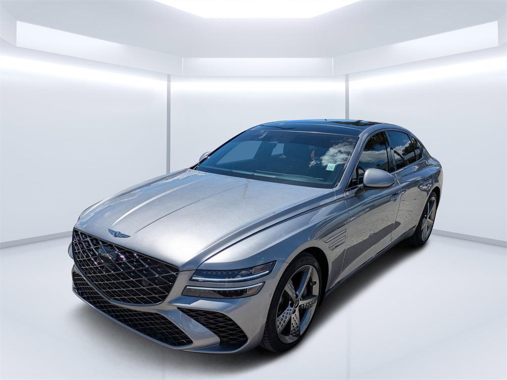 used 2025 Genesis G80 car, priced at $57,891