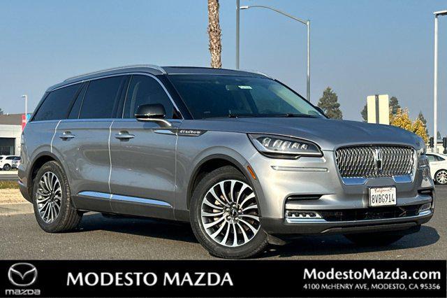 used 2021 Lincoln Aviator car, priced at $44,990