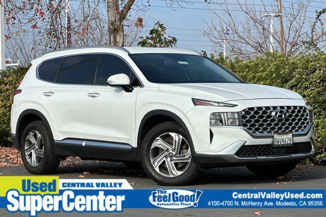 used 2021 Hyundai Santa Fe car, priced at $21,379