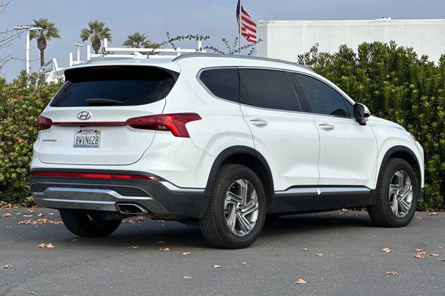 used 2021 Hyundai Santa Fe car, priced at $21,379