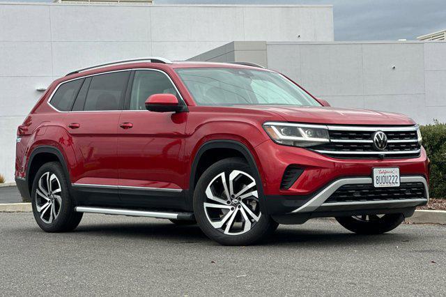 used 2021 Volkswagen Atlas car, priced at $26,499