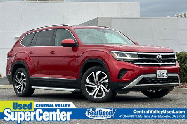 used 2021 Volkswagen Atlas car, priced at $27,999