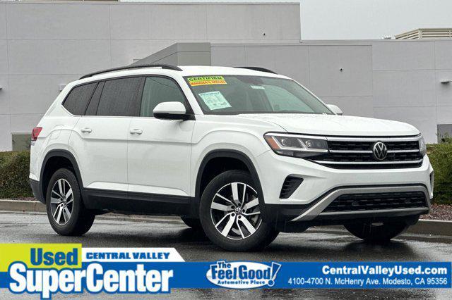 used 2021 Volkswagen Atlas car, priced at $29,799