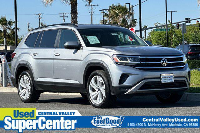 used 2021 Volkswagen Atlas car, priced at $27,995