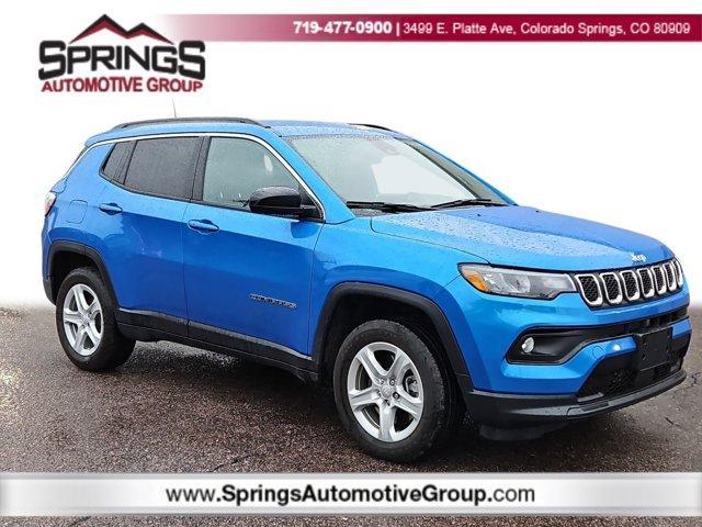 used 2023 Jeep Compass car, priced at $21,998