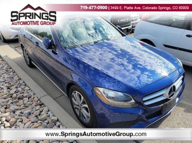 used 2018 Mercedes-Benz C-Class car, priced at $19,999