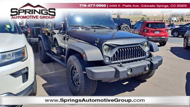 used 2018 Jeep Wrangler JK Unlimited car, priced at $26,499