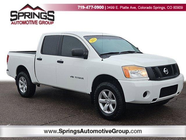used 2015 Nissan Titan car, priced at $19,499