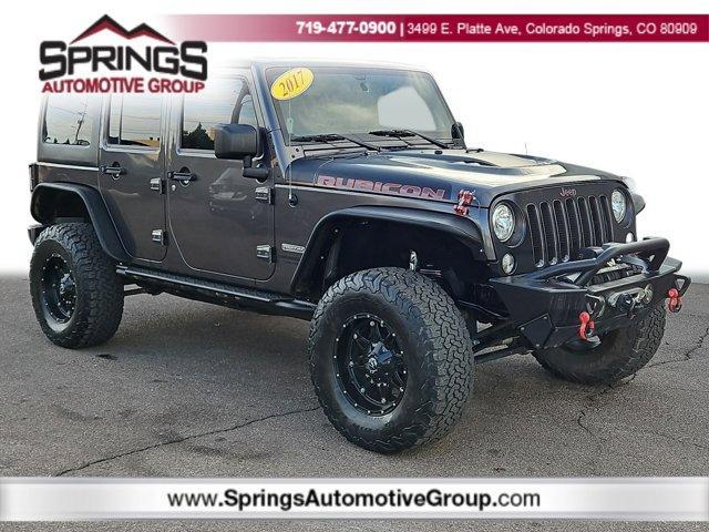 used 2017 Jeep Wrangler Unlimited car, priced at $27,994