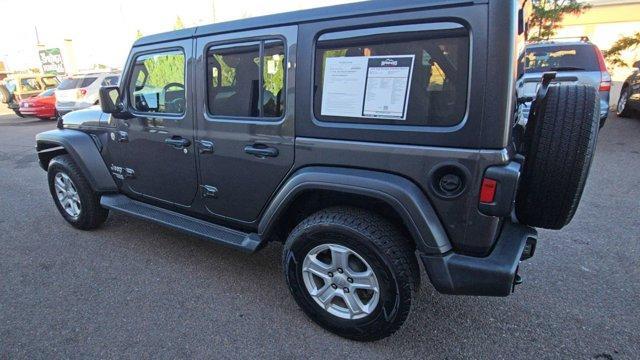 used 2020 Jeep Wrangler Unlimited car, priced at $26,699