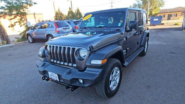 used 2020 Jeep Wrangler Unlimited car, priced at $26,699