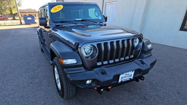 used 2020 Jeep Wrangler Unlimited car, priced at $26,699