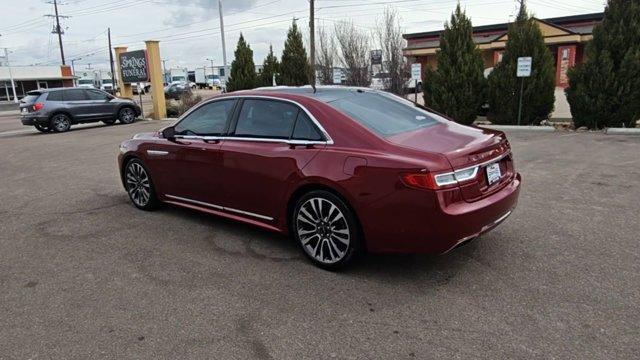 used 2017 Lincoln Continental car, priced at $25,498