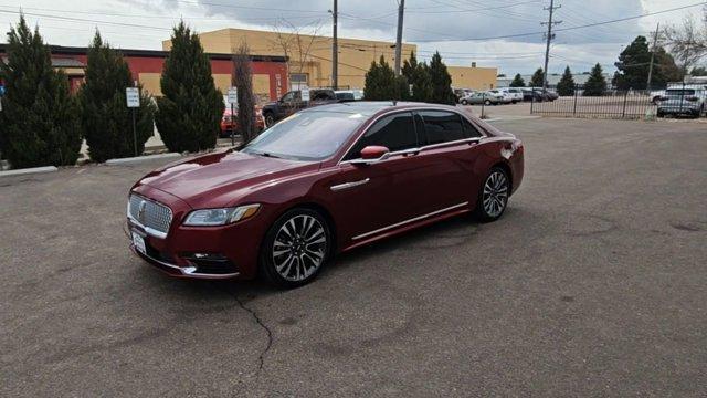 used 2017 Lincoln Continental car, priced at $25,498