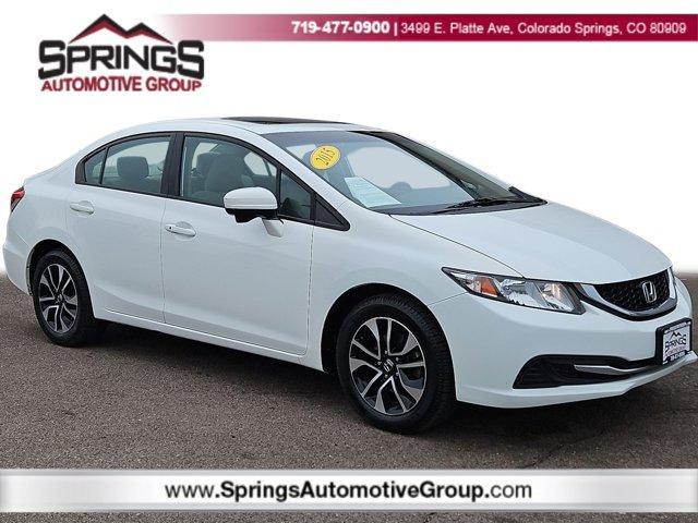 used 2015 Honda Civic car, priced at $14,097