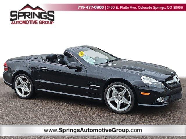 used 2009 Mercedes-Benz SL-Class car, priced at $23,199