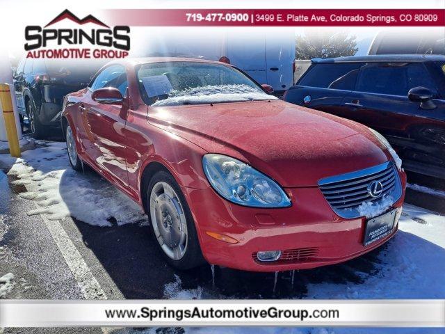 used 2002 Lexus SC 430 car, priced at $14,299