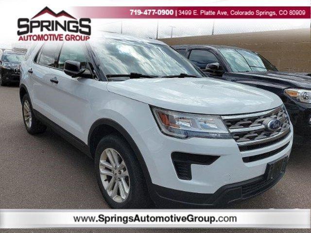 used 2018 Ford Explorer car, priced at $23,299