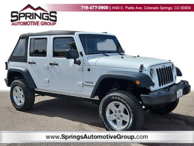 used 2014 Jeep Wrangler Unlimited car, priced at $19,499