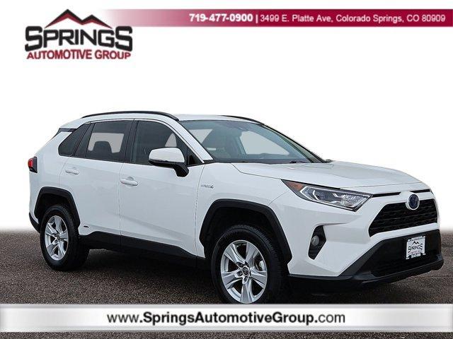 used 2021 Toyota RAV4 Hybrid car, priced at $26,899