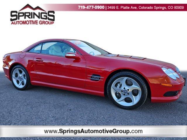 used 2004 Mercedes-Benz SL-Class car, priced at $19,998