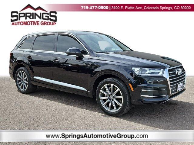 used 2018 Audi Q7 car, priced at $18,697