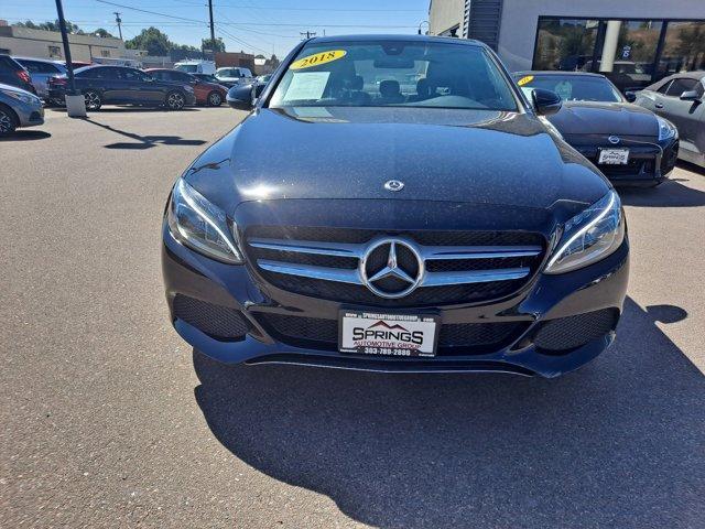 used 2018 Mercedes-Benz C-Class car, priced at $22,699