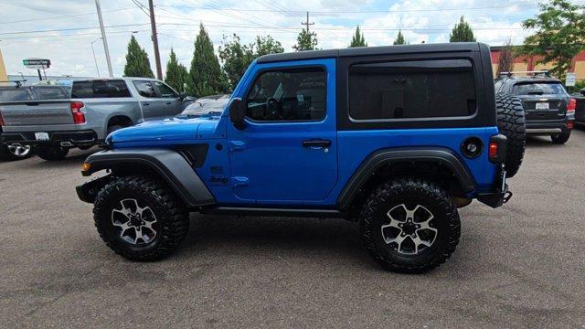 used 2021 Jeep Wrangler car, priced at $24,397