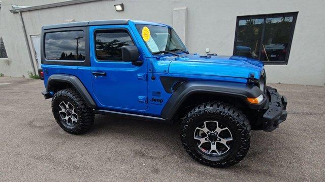 used 2021 Jeep Wrangler car, priced at $24,397