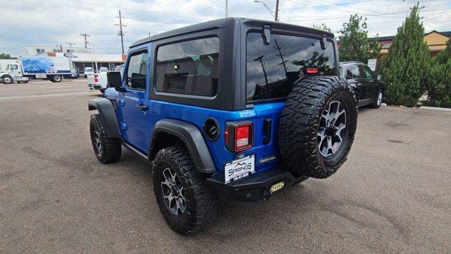 used 2021 Jeep Wrangler car, priced at $24,397