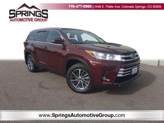 used 2019 Toyota Highlander car, priced at $32,299