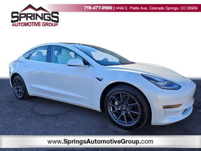 used 2018 Tesla Model 3 car, priced at $25,399