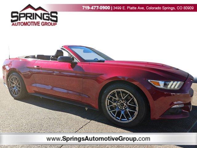 used 2017 Ford Mustang car, priced at $16,998