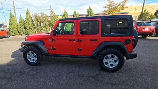 used 2020 Jeep Wrangler Unlimited car, priced at $20,599