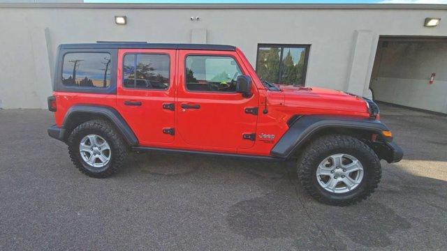 used 2020 Jeep Wrangler Unlimited car, priced at $20,599