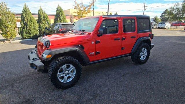 used 2020 Jeep Wrangler Unlimited car, priced at $20,599
