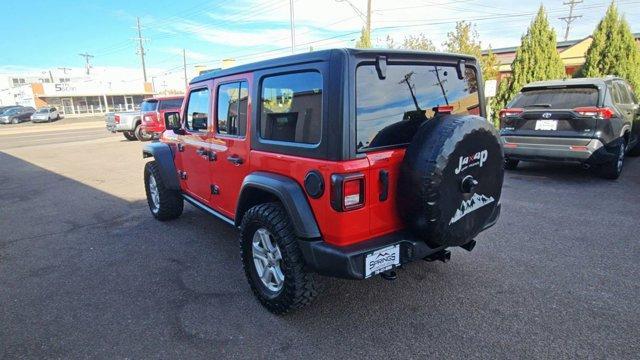 used 2020 Jeep Wrangler Unlimited car, priced at $20,599