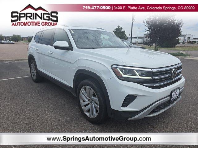 used 2021 Volkswagen Atlas car, priced at $23,997