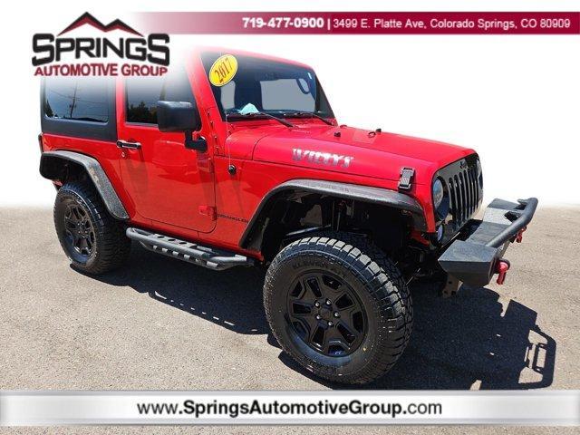 used 2017 Jeep Wrangler car, priced at $20,399