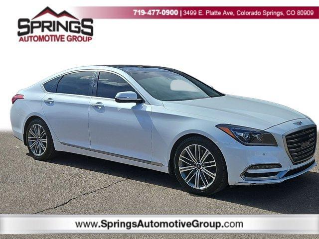 used 2018 Genesis G80 car, priced at $20,299