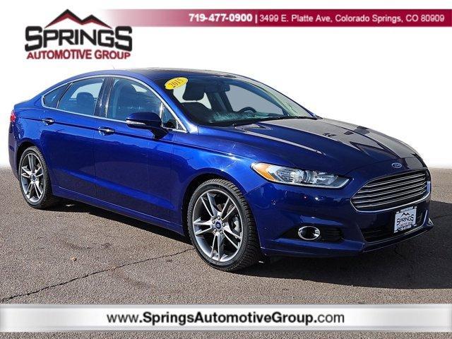 used 2015 Ford Fusion car, priced at $10,099