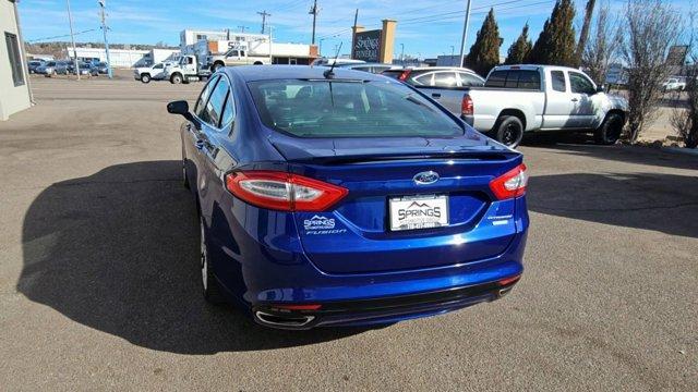 used 2015 Ford Fusion car, priced at $10,099