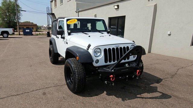 used 2018 Jeep Wrangler JK car, priced at $21,099
