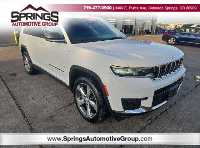 used 2021 Jeep Grand Cherokee L car, priced at $32,599