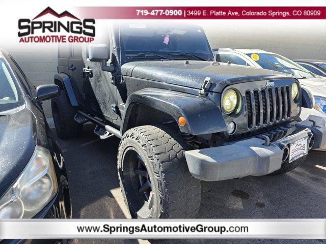 used 2017 Jeep Wrangler Unlimited car, priced at $20,994