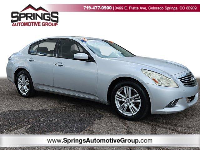 used 2012 INFINITI G37x car, priced at $9,197