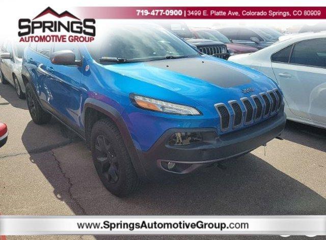 used 2018 Jeep Cherokee car, priced at $23,998