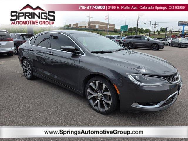 used 2015 Chrysler 200 car, priced at $6,995