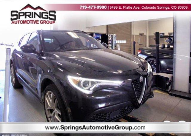 used 2018 Alfa Romeo Stelvio car, priced at $19,299